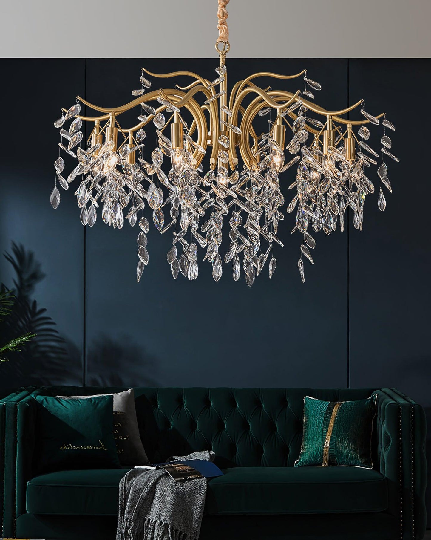 Dorale Chandelier - Elegant Design with Adjustable Brightness & Energy