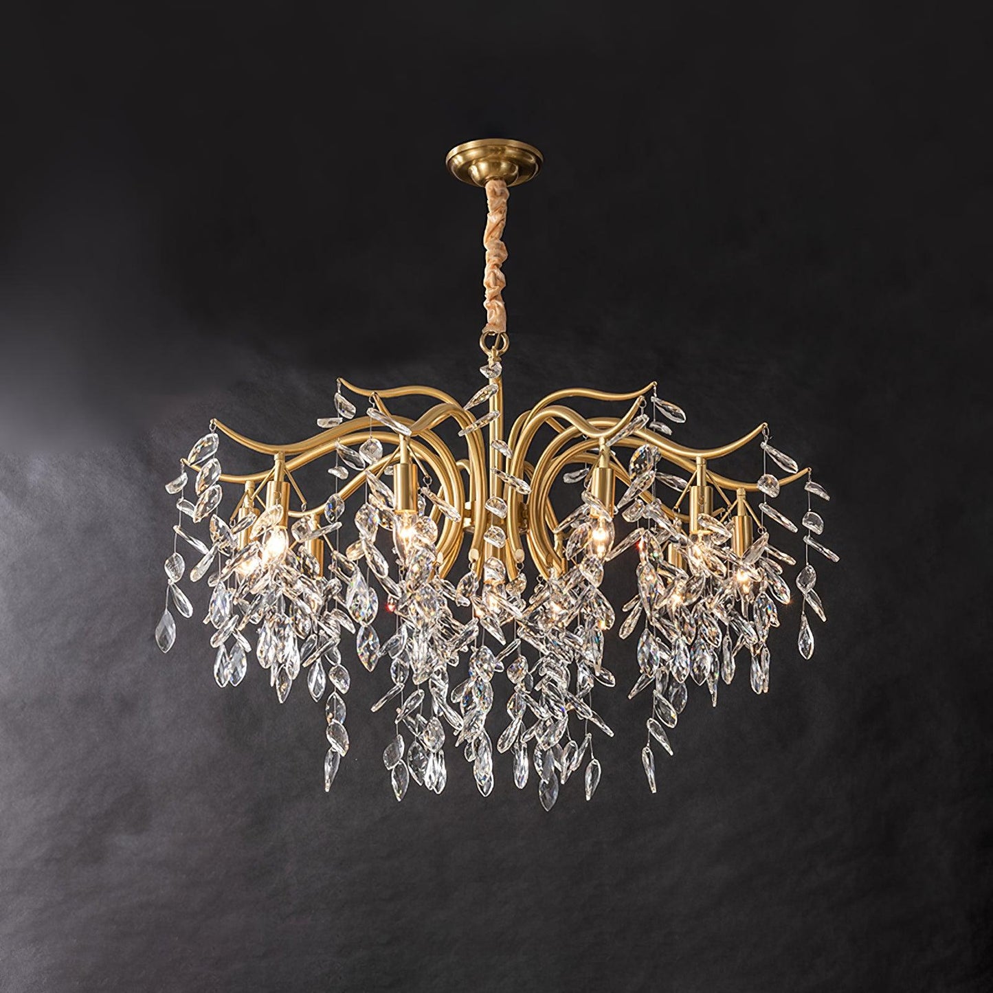 Dorale Chandelier - Elegant Design with Adjustable Brightness & Energy