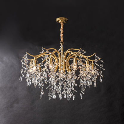 Dorale Chandelier - Elegant Design with Adjustable Brightness & Energy