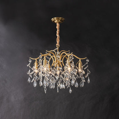 Dorale Chandelier - Elegant Design with Adjustable Brightness & Energy