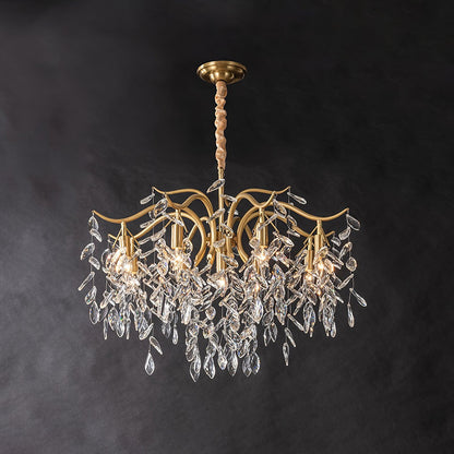 Dorale Chandelier - Elegant Design with Adjustable Brightness & Energy