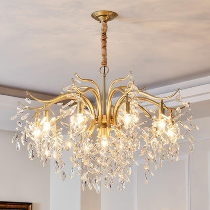 Dorale Chandelier - Elegant Design with Adjustable Brightness & Energy