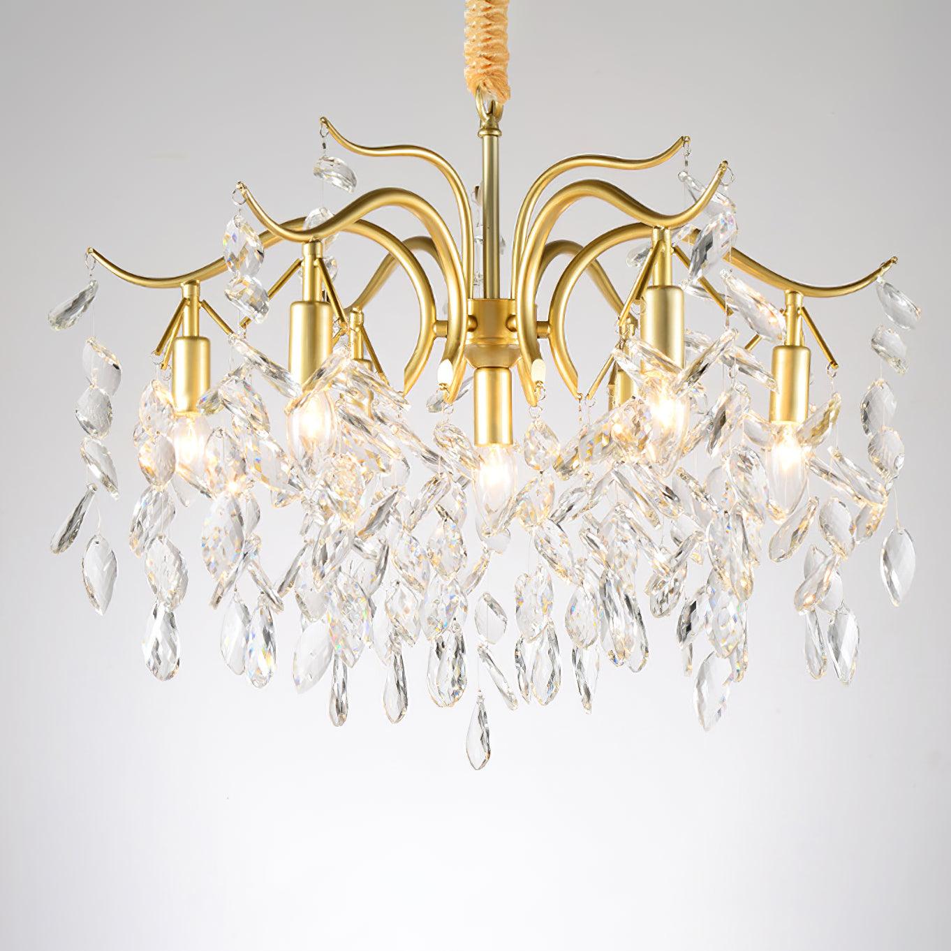 Dorale Chandelier - Elegant Design with Adjustable Brightness & Energy