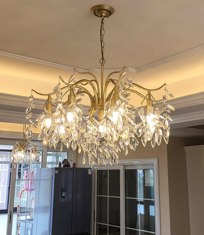 Dorale Chandelier - Elegant Design with Adjustable Brightness & Energy