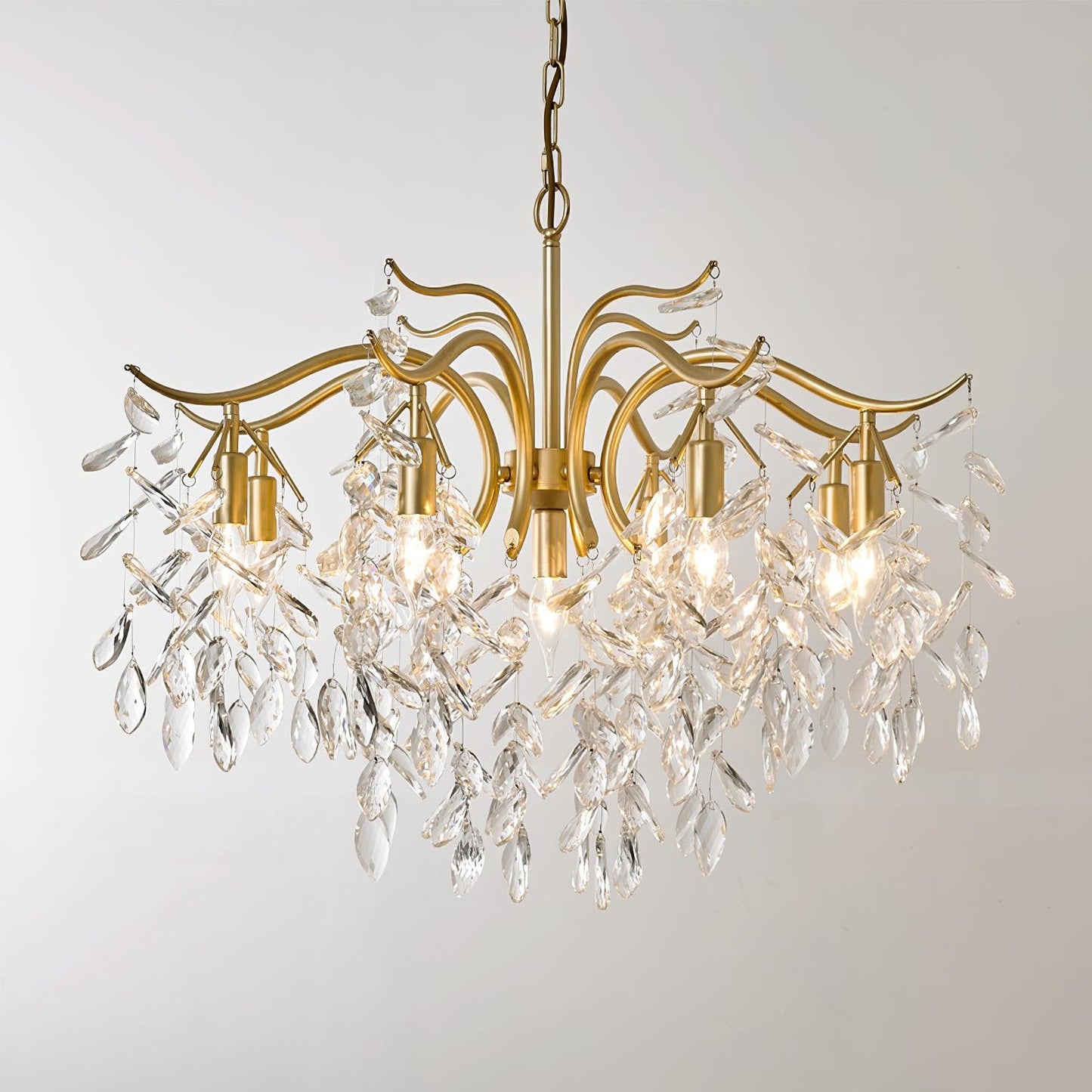 Dorale Chandelier - Elegant Design with Adjustable Brightness & Energy