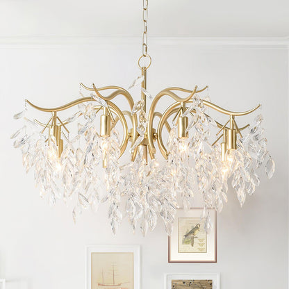 Dorale Chandelier - Elegant Design with Adjustable Brightness & Energy