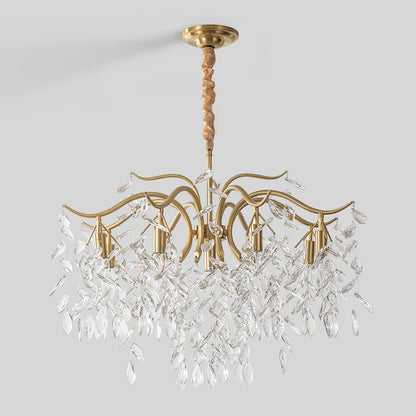 Dorale Chandelier - Elegant Design with Adjustable Brightness & Energy