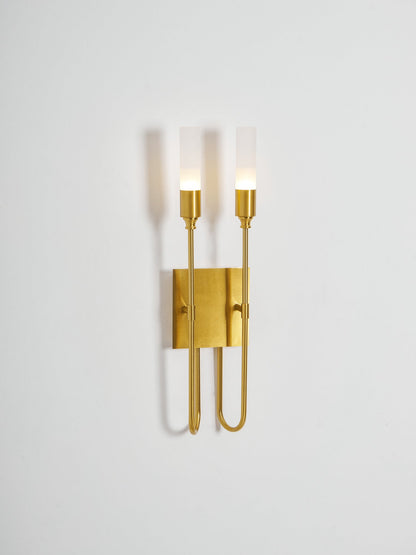 Double Arrow Wall Sconce - Adjustable Lighting & Modern Design