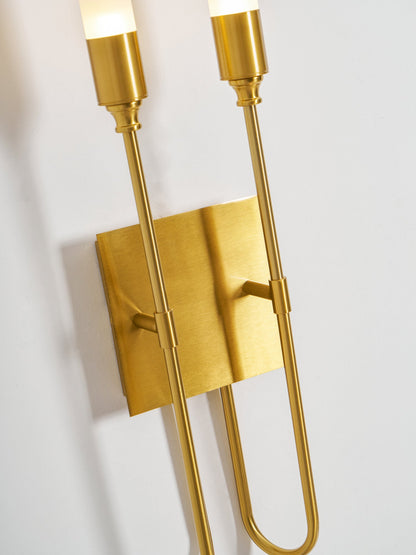 Double Arrow Wall Sconce - Adjustable Lighting & Modern Design