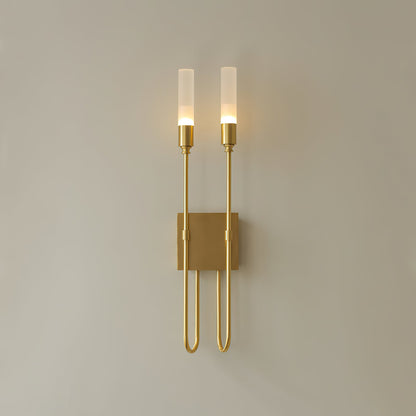 Double Arrow Wall Sconce - Adjustable Lighting & Modern Design