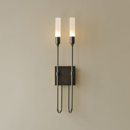 Double Arrow Wall Sconce - Adjustable Lighting & Modern Design