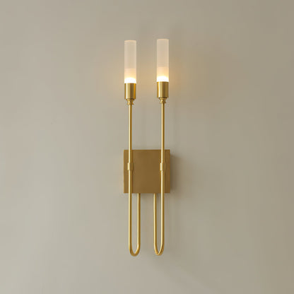 Double Arrow Wall Sconce - Adjustable Lighting & Modern Design