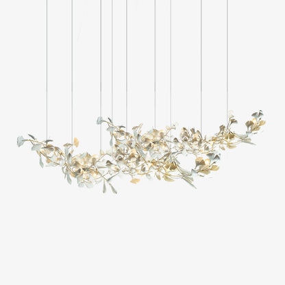 Gingko Drift Chandelier - Elegant Design with Adjustable Brightness