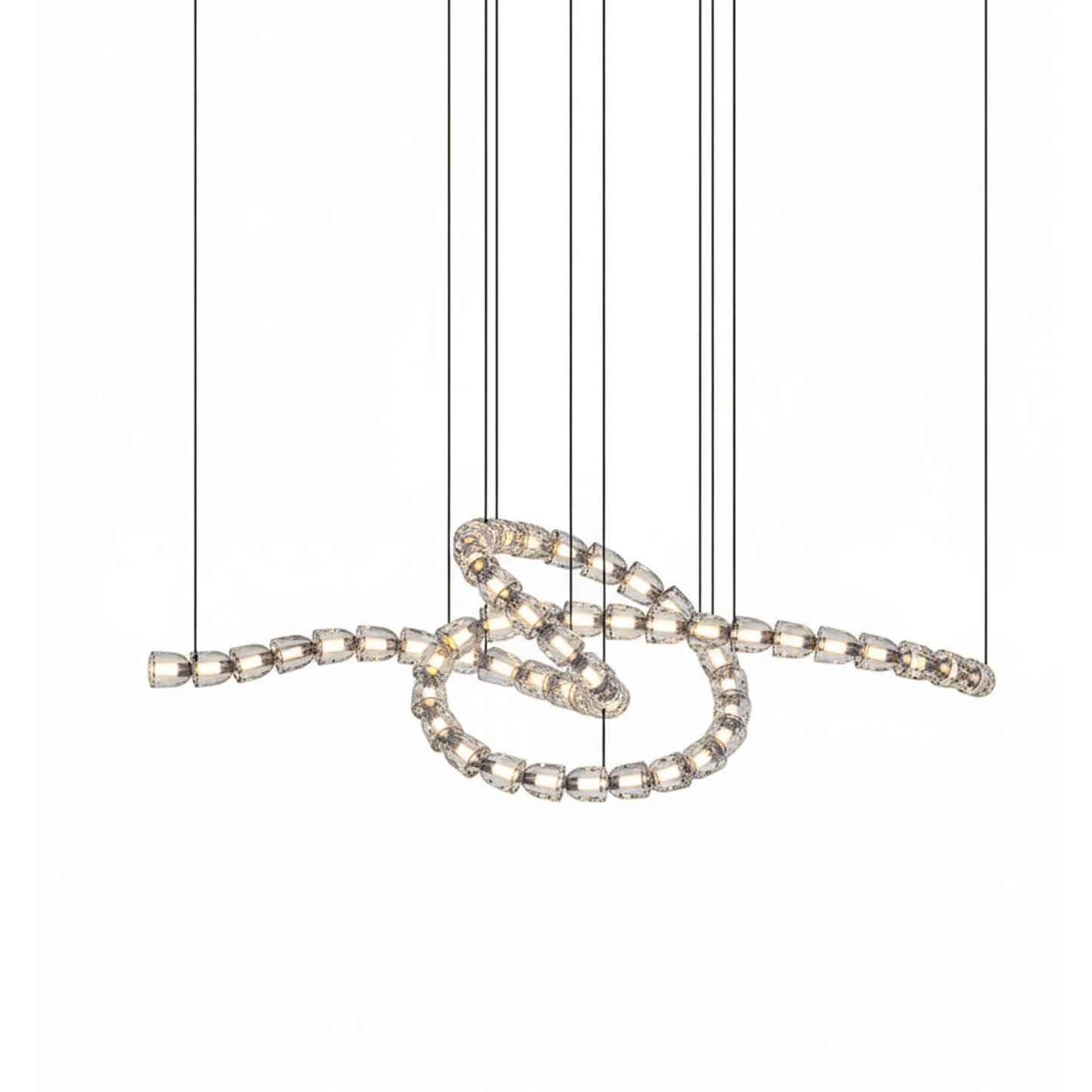 Gabriel Gold Chandelier - Elegant Design with Adjustable Brightness