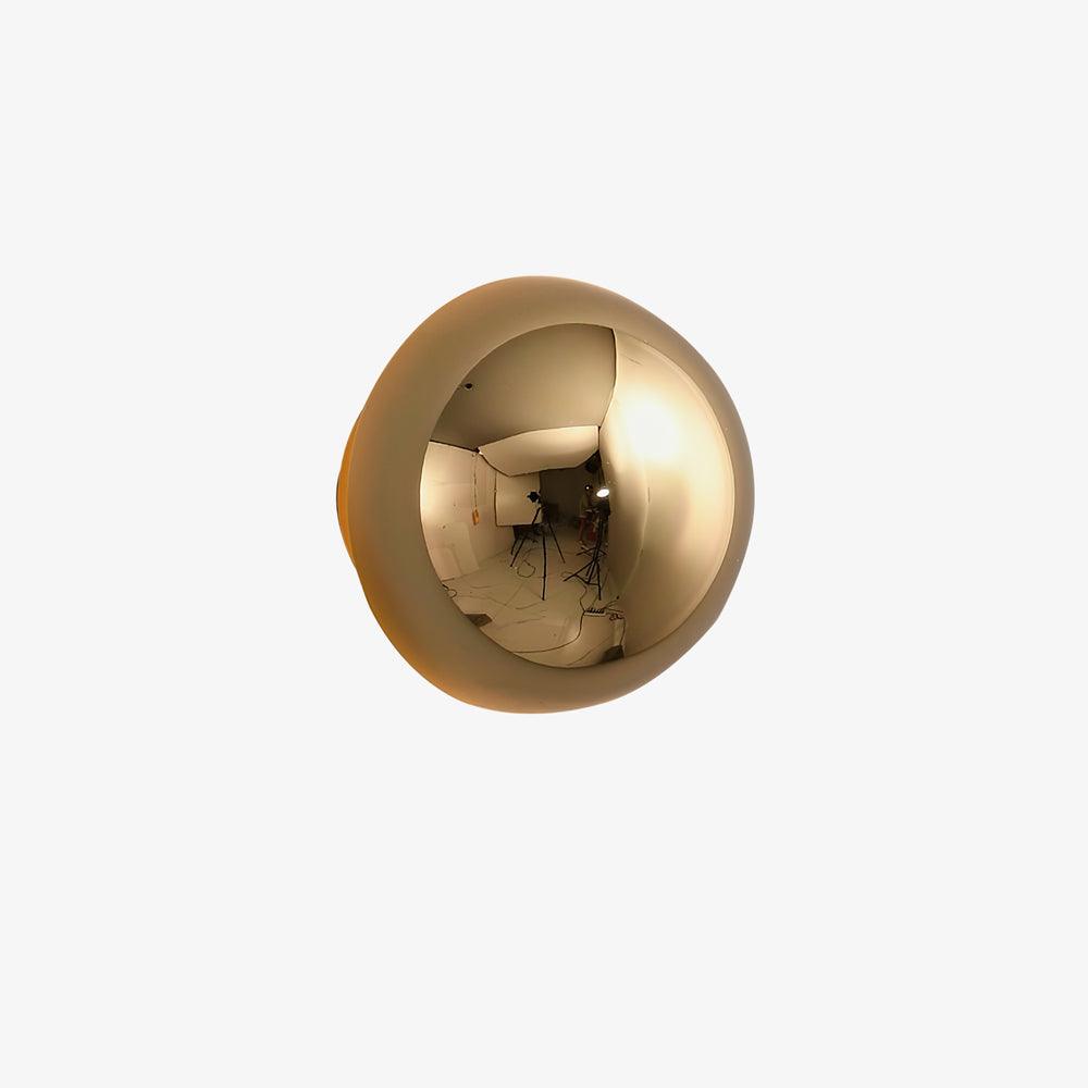 Aurum Sphere Wall Sconce - Elegant Design with Adjustable Brightness