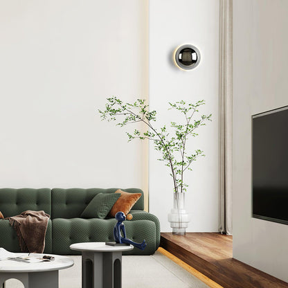 Aurum Sphere Wall Sconce - Elegant Design with Adjustable Brightness