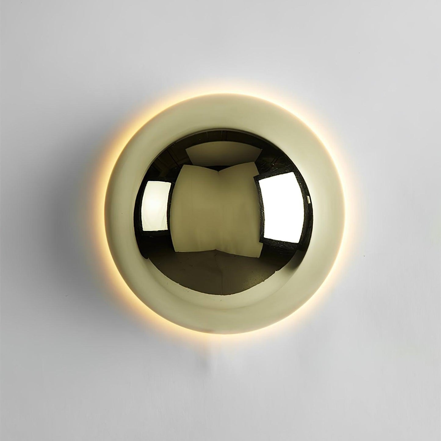 Aurum Sphere Wall Sconce - Elegant Design with Adjustable Brightness