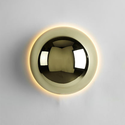 Aurum Sphere Wall Sconce - Elegant Design with Adjustable Brightness