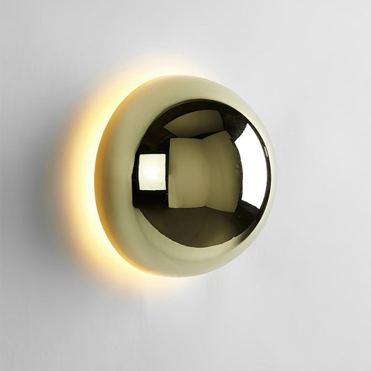 Aurum Sphere Wall Sconce - Elegant Design with Adjustable Brightness