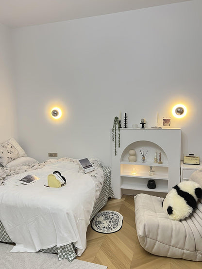 Aurum Sphere Wall Sconce - Elegant Design with Adjustable Brightness