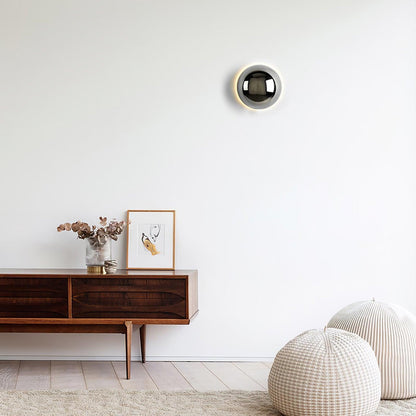 Aurum Sphere Wall Sconce - Elegant Design with Adjustable Brightness