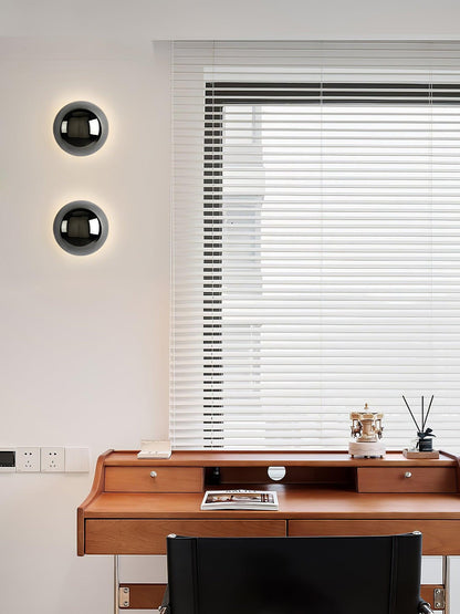 Aurum Sphere Wall Sconce - Elegant Design with Adjustable Brightness