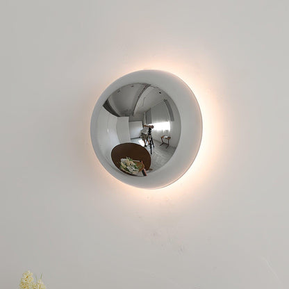 Aurum Sphere Wall Sconce - Elegant Design with Adjustable Brightness