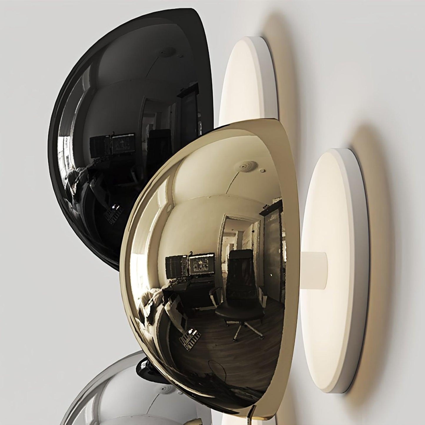 Aurum Sphere Wall Sconce - Elegant Design with Adjustable Brightness