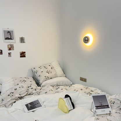 Aurum Sphere Wall Sconce - Elegant Design with Adjustable Brightness