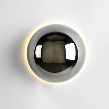 Aurum Sphere Wall Sconce - Elegant Design with Adjustable Brightness