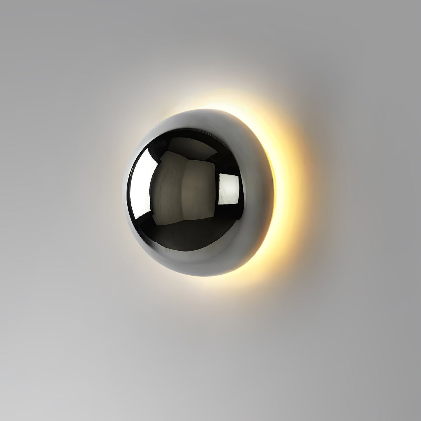 Aurum Sphere Wall Sconce - Elegant Design with Adjustable Brightness