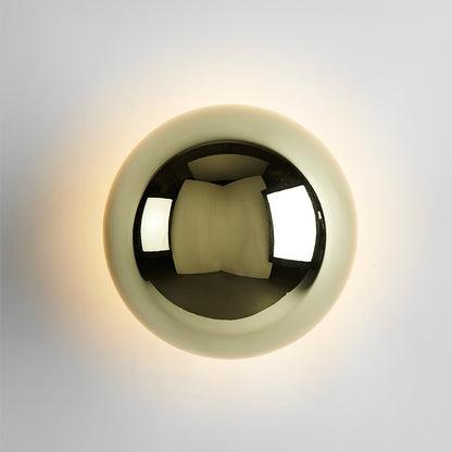 Aurum Sphere Wall Sconce - Elegant Design with Adjustable Brightness