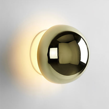Aurum Sphere Wall Sconce - Elegant Design with Adjustable Brightness