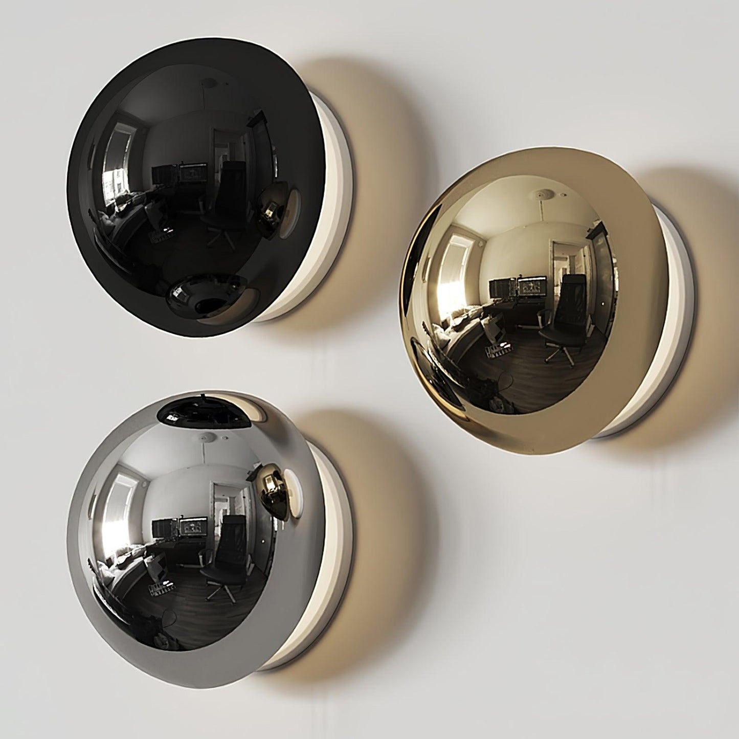Aurum Sphere Wall Sconce - Elegant Design with Adjustable Brightness
