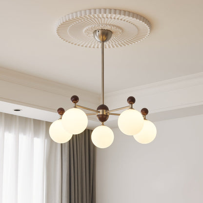 Ecliptica Chandelier - Modern Design with Adjustable Lighting & Energy