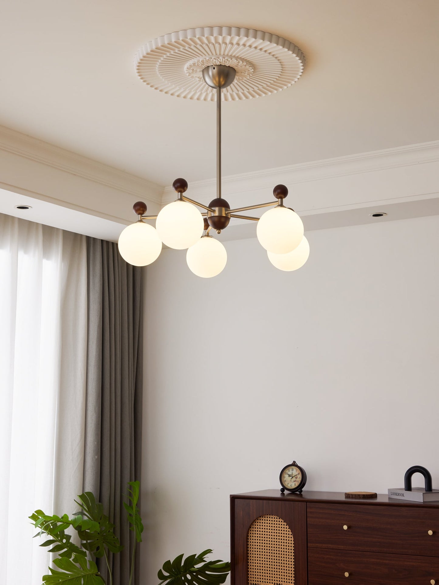 Ecliptica Chandelier - Modern Design with Adjustable Lighting & Energy