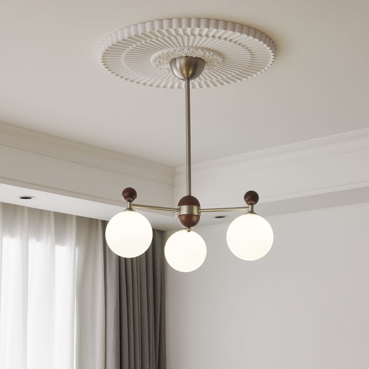 Ecliptica Chandelier - Modern Design with Adjustable Lighting & Energy