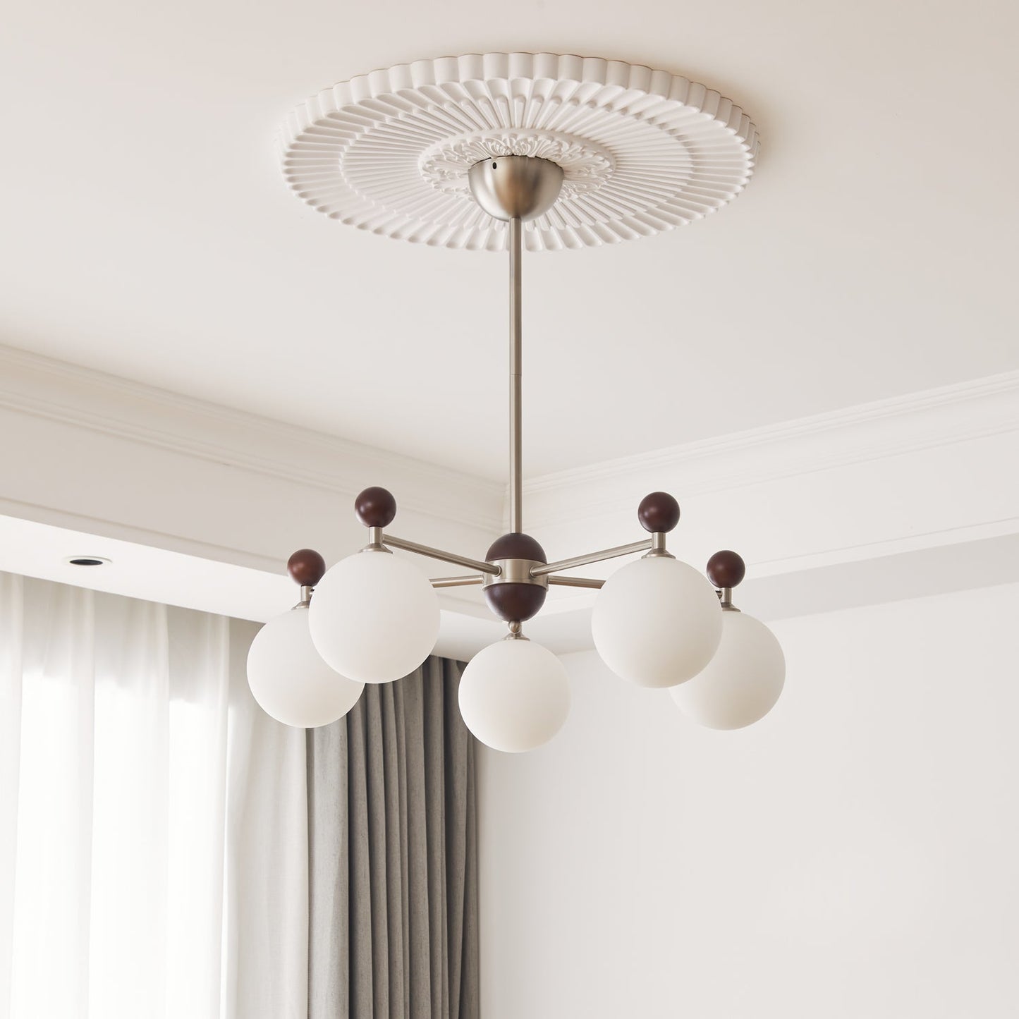 Ecliptica Chandelier - Modern Design with Adjustable Lighting & Energy