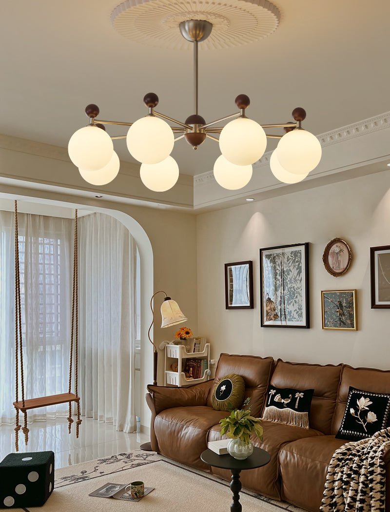 Ecliptica Chandelier - Modern Design with Adjustable Lighting & Energy