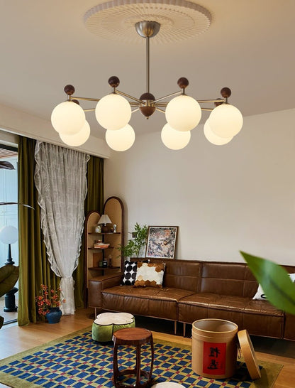 Ecliptica Chandelier - Modern Design with Adjustable Lighting & Energy