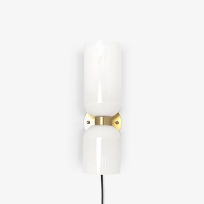 Edie Plug-In Wall Lamp with Adjustable Brightness and Easy Installatio