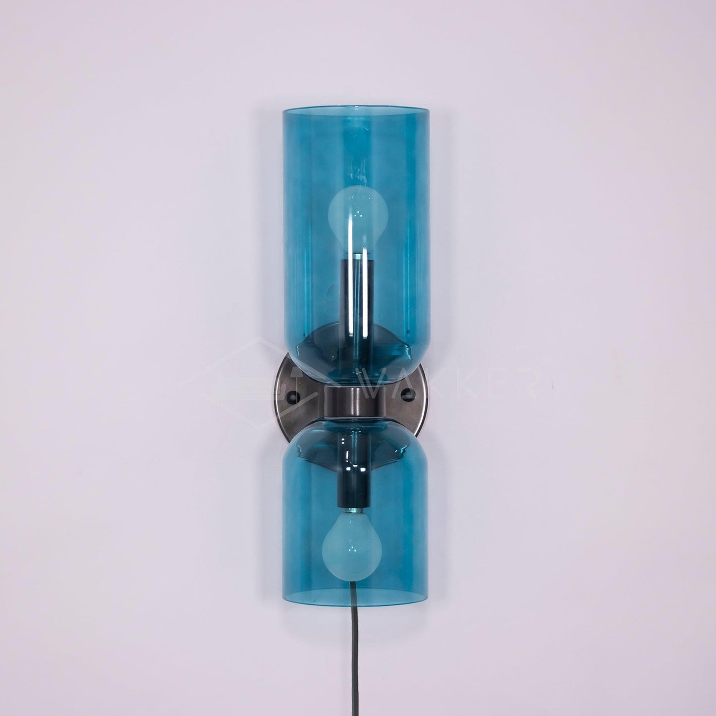 Edie Plug-In Wall Lamp with Adjustable Brightness and Easy Installatio