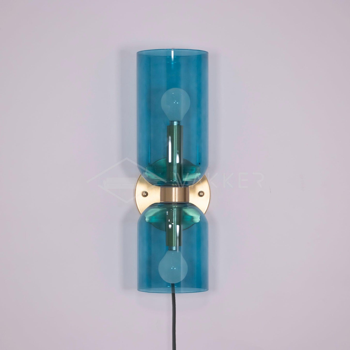 Edie Plug-In Wall Lamp with Adjustable Brightness and Easy Installatio