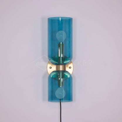 Edie Plug-In Wall Lamp with Adjustable Brightness and Easy Installatio