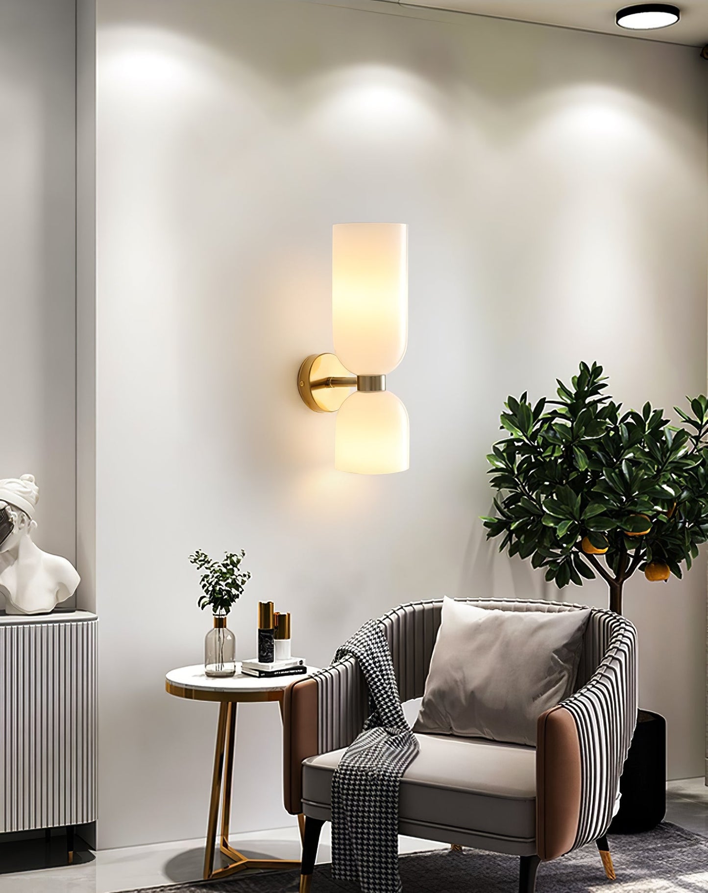 Edie Wall Lamp - Adjustable Arm, LED Light, Modern Design