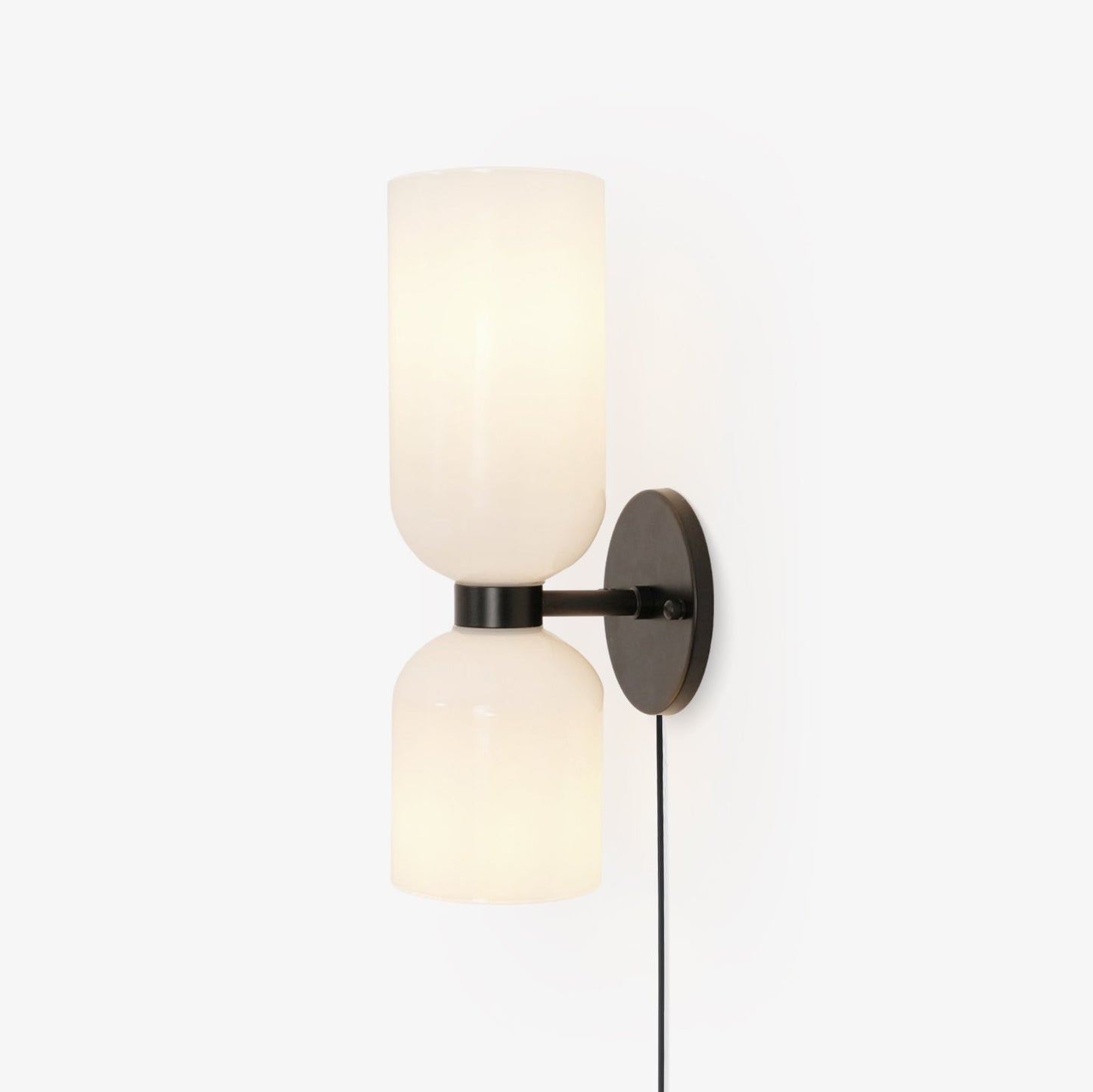 Edie Plug-In Wall Lamp with Adjustable Brightness and Easy Installatio