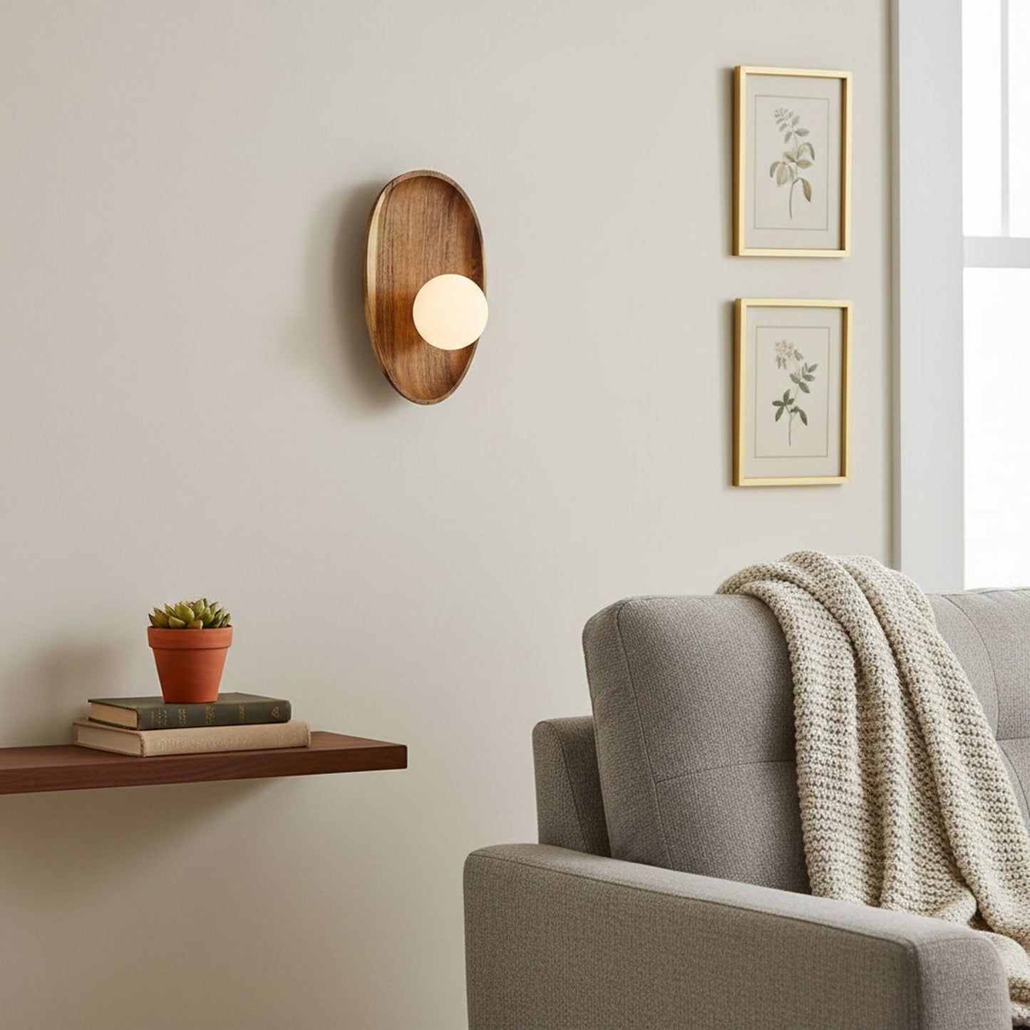 Eivor Wall Lamp - Adjustable Brightness & Modern Design