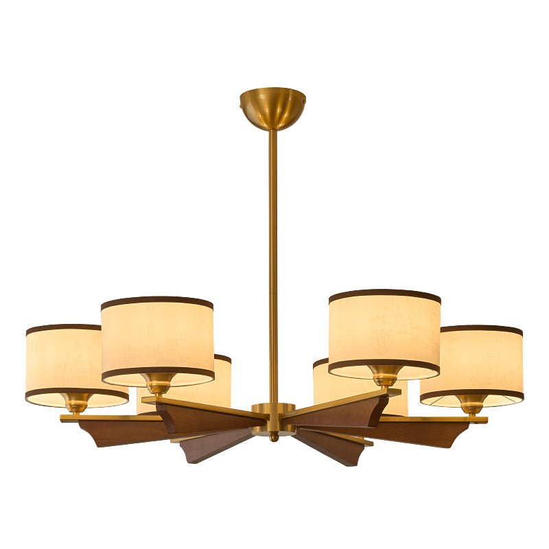 Elara Bloom Modern Chandelier with Adjustable Height & LED Lighting