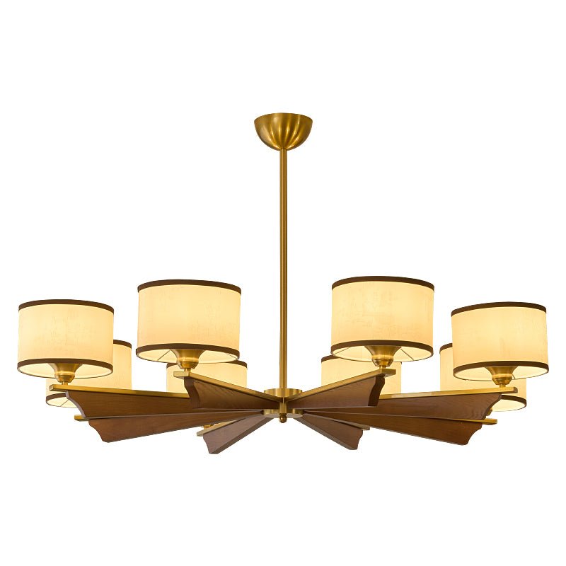 Elara Bloom Modern Chandelier with Adjustable Height & LED Lighting