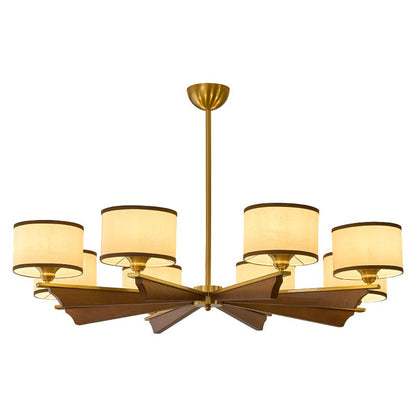 Elara Bloom Modern Chandelier with Adjustable Height & LED Lighting
